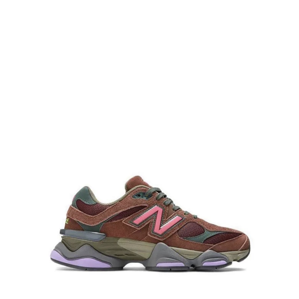 baskets Rich Oak with NB Burgundy