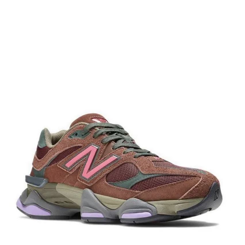 baskets Rich Oak with NB Burgundy
