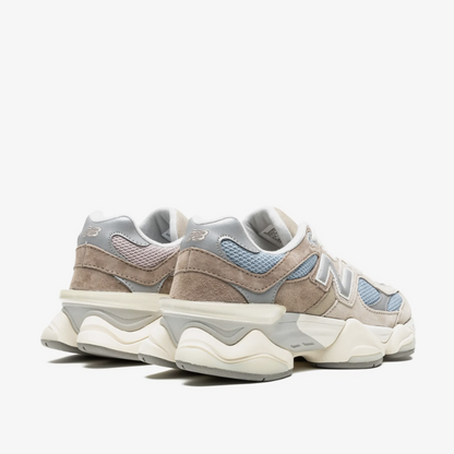 baskets 'Taupe & Sky Blue'